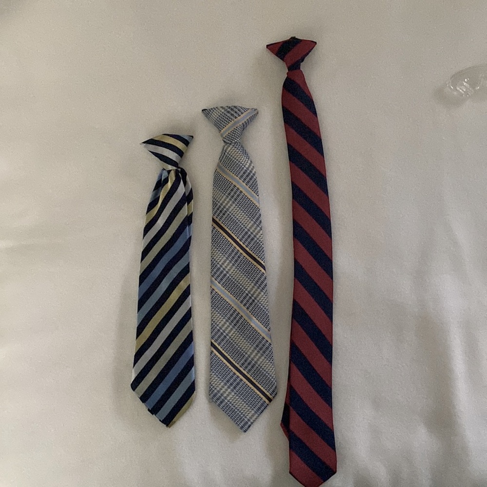 Boy”s  clip on ties